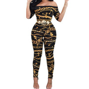 Shoulder Jumpsuits Long Pants For Women