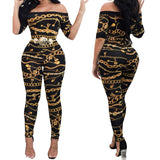 Shoulder Jumpsuits Long Pants For Women