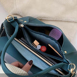 Solid Color Crossbody Handbag - Kynaz 10.0 Fashion