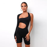 Solid Women Long Sleeve Rompers