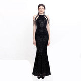 Shoulder Beaded Evening Dress - Kynaz 10.0 Fashion