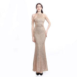 Shoulder Beaded Evening Dress - Kynaz 10.0 Fashion