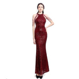 Shoulder Beaded Evening Dress - Kynaz 10.0 Fashion