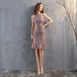 Shoulder Beaded Evening Dress - Kynaz 10.0 Fashion