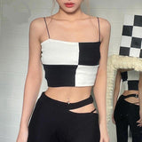 Summer Sexy Patchwork Crop Top - Kynaz 10.0 Fashion